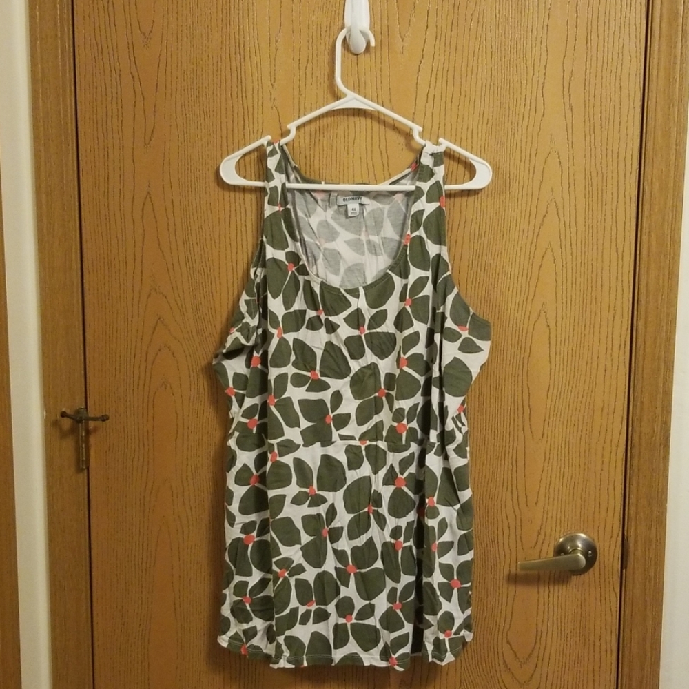 Old Navy Flower Tank